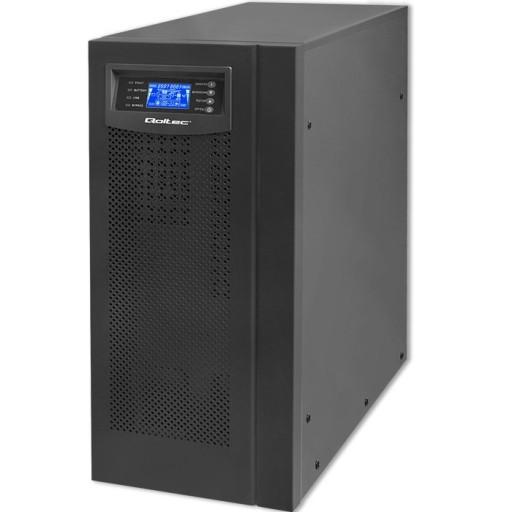 QOLTEC UPS ON-LINE ДБЖ | ЧИСТА синусоїда | 6КВА | 4,8 кВт | ЖК