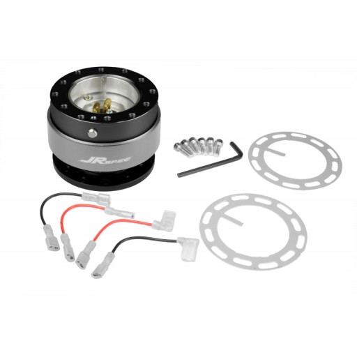 Ковпачок на кермі QUICK RELEASE JRSPEC, СРІБЛИВИЙ