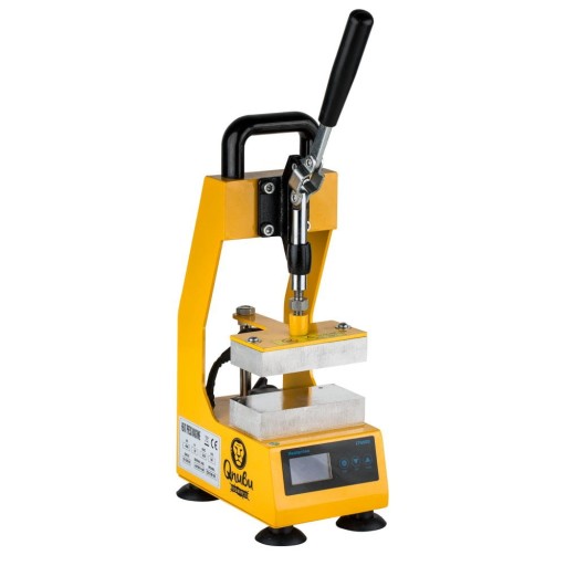 Qnubu Ручной пресс 600 кг с подогревом 200°C для экстракции концентрата смолы