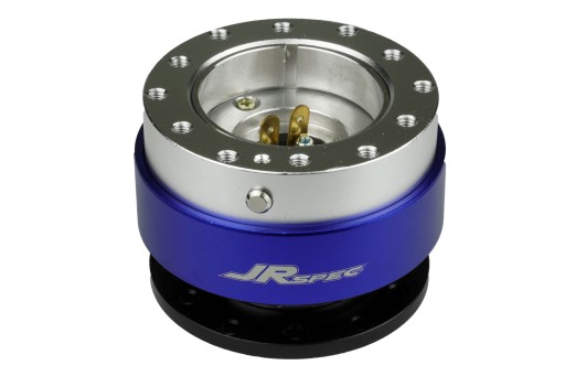 Quick Release JRspec - синя застібка на кермі.