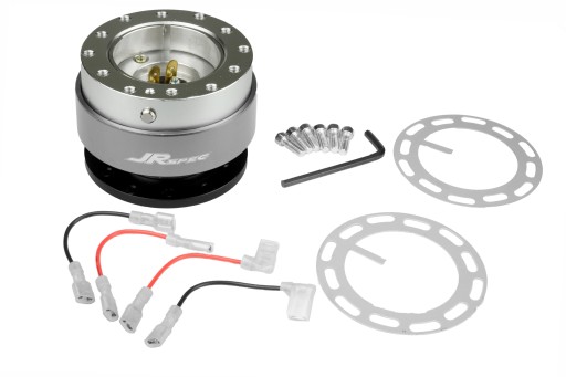 Quick Release JRspec — застежка руля, серебристая