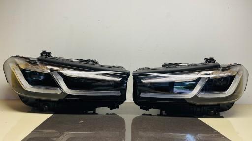 63119479273, 63119479274 - Ліхтар передній R+L адаптивний LED BMW g30 g31 lift LCI