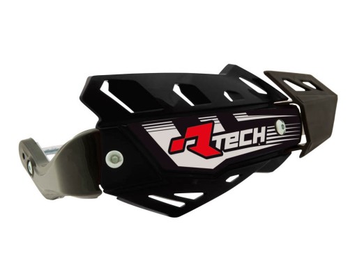 RACETECH (RTECH) ЗАЩИТА РУК (HANDBARY) FLX ATV / QUAD ЧЕРНЫЙ ЦВЕТ (С 3 РОЖАЮТ