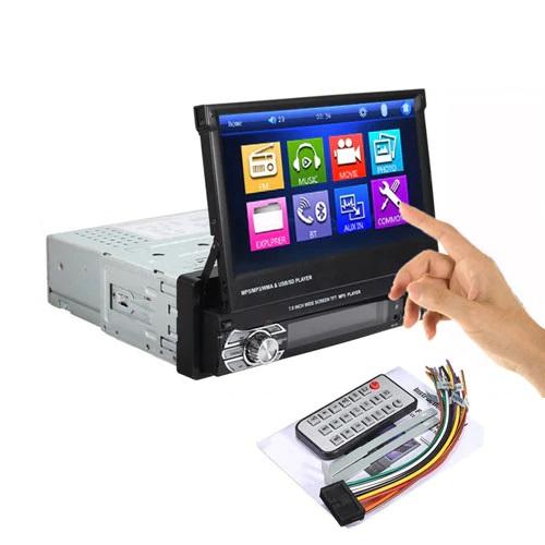 РАДІО 1 DIN ЕКРАН 7 ДЮЙМІВ USB BLUETOOTH SD З ПОЛЬСЬКИЙ