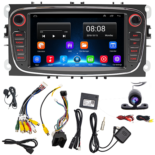 РАДІО 2 DIN ANDROID FORD FOCUS MONDEO GALAXY