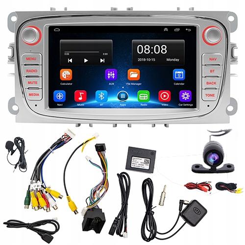 РАДІО 2 DIN ANDROID FORD FOCUS MONDEO GALAXY