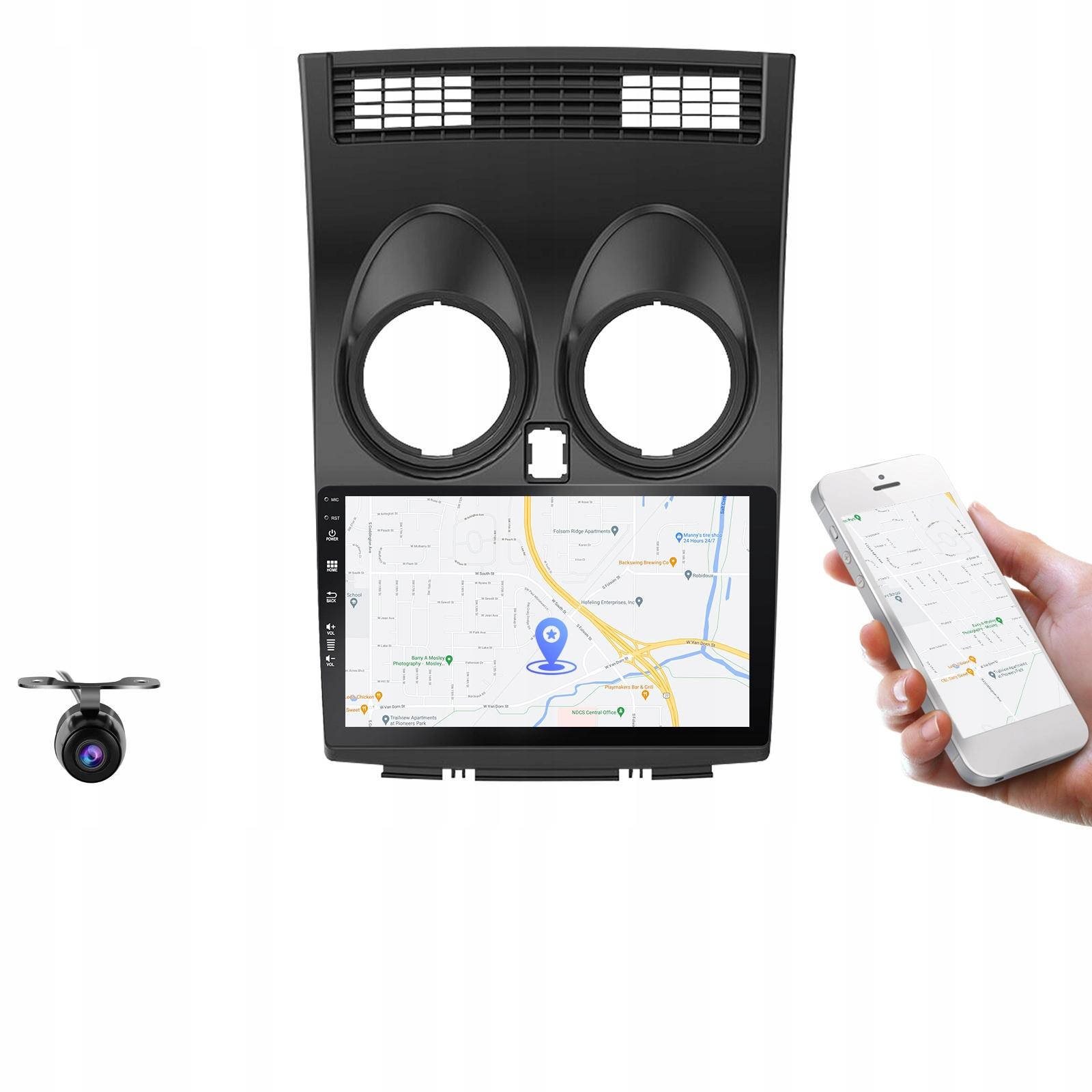 РАДИО 2 DIN ANDROID NISSAN QASHQAI 2008-2015 4G