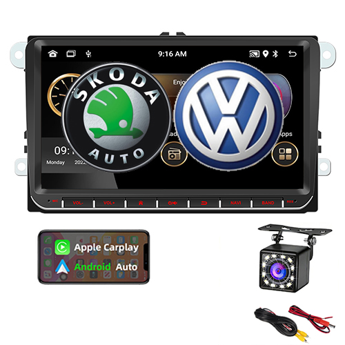 РАДІО 2 DIN ANDROID VW GOLF 5 6 V VI PASSAT B6 B7