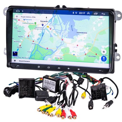 Радіо 2 Din ANDROID VW GOLF V VI 5 6 PASSAT B6 B7