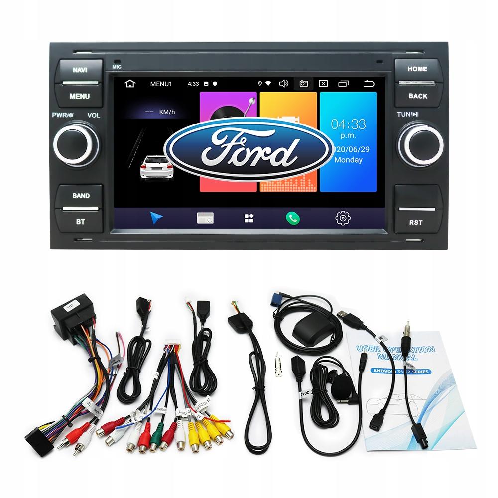 Радио 2din Android Ford Mondeo S-max Focus C-MAX