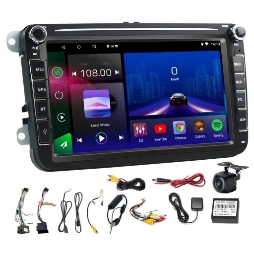 РАДІО 2DIN ANDROID GOLF 5 V 6 VI VW PASSAT B6 B7 TIGUAN TOURAN CARPLAY WIFI