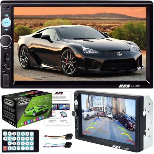 РАДИО 2DIN ЭКРАН 7 USB АВТОМОБИЛЬНЫЙ SD MP3 BT