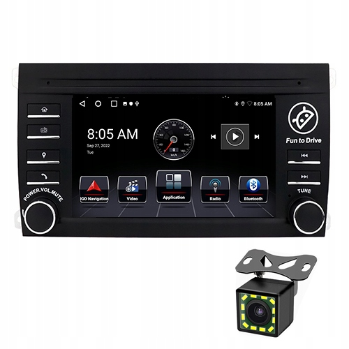 Радіо Android навігація Porsche Cayenne 2003-2010