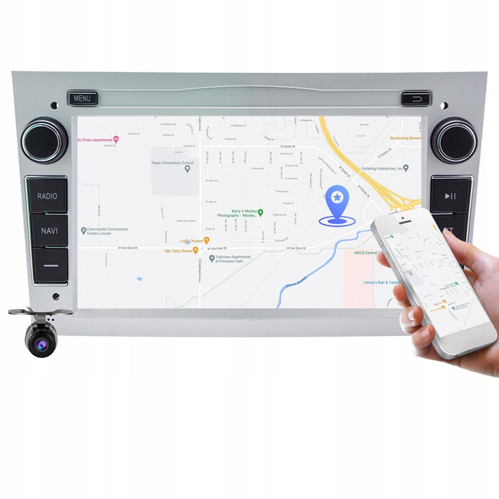 РАДИО ANDROID OPEL ASTRA VECTRA CORSA ZAFIRA 2 DIN