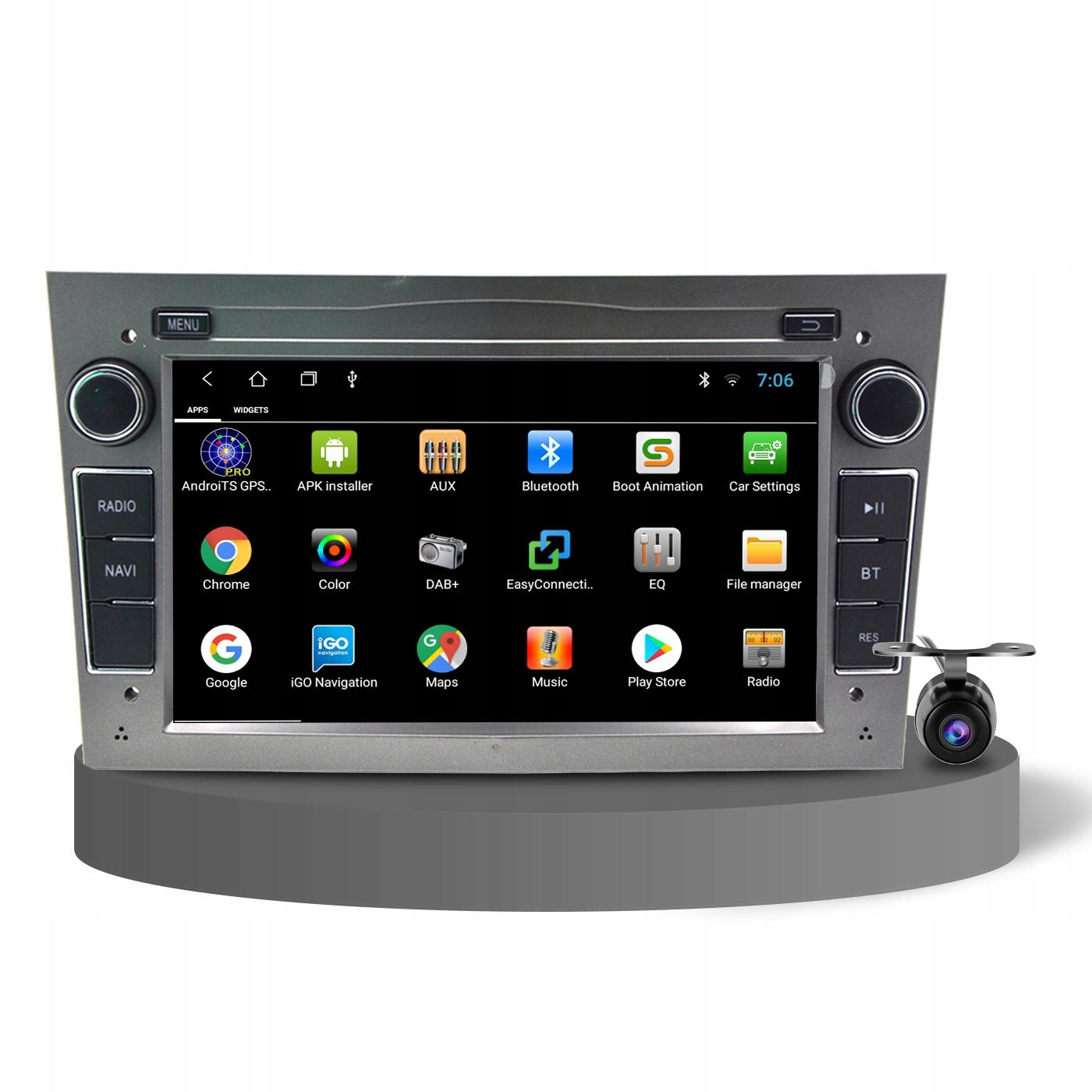 РАДИО ANDROID OPEL ASTRA VECTRA CORSA ZAFIRA 2 DIN