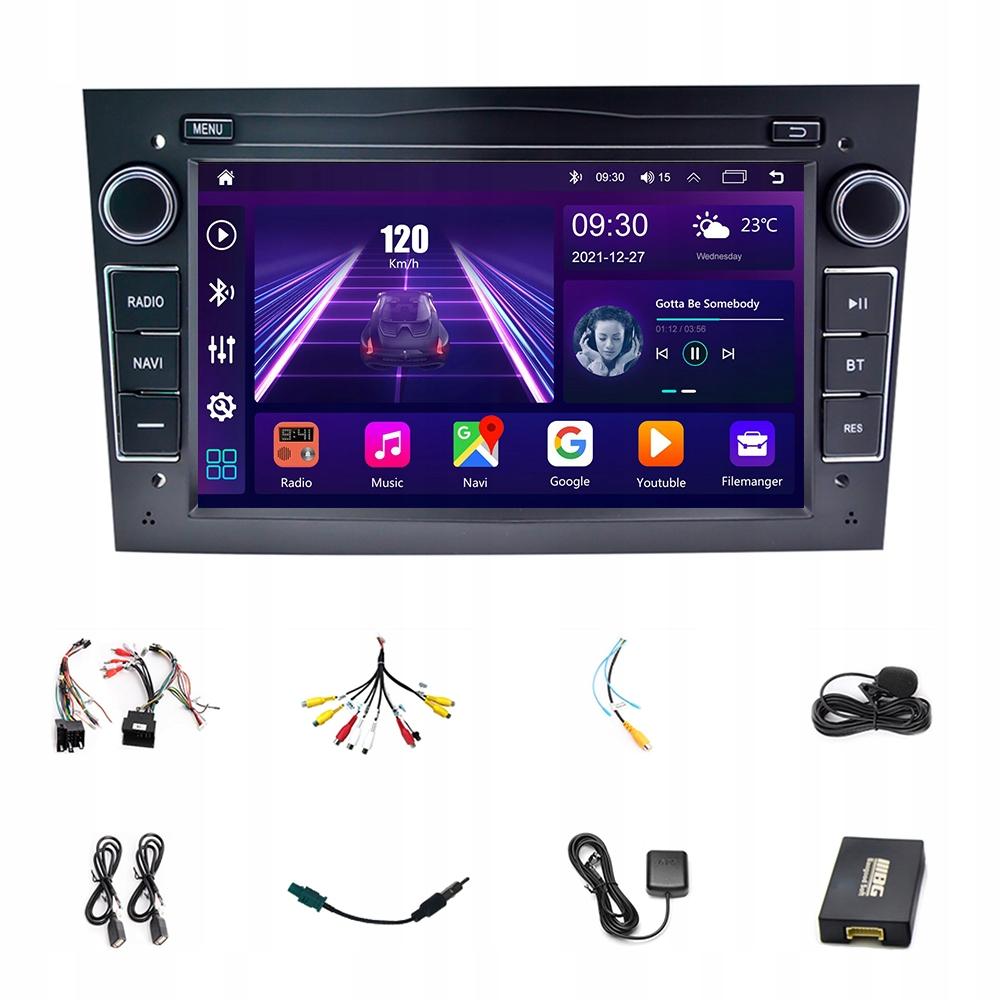 РАДИО ANDROID OPEL ASTRA VECTRA CORSA ZAFIRA 2 DIN