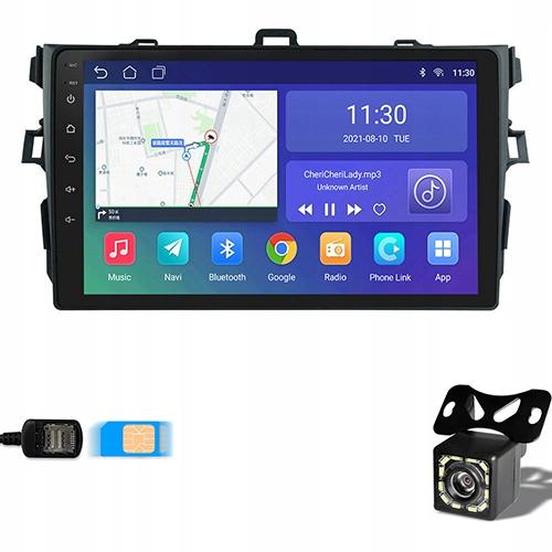 РАДІО ANDROID TOYOTA COROLLA E15 2006-12 SIM 4/32G