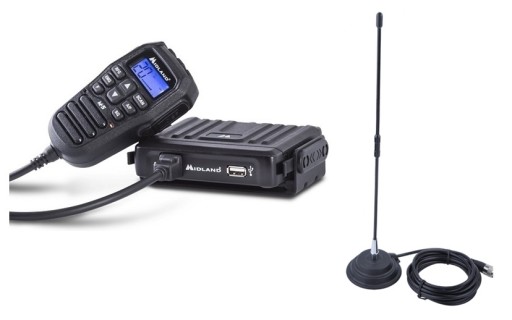 РАДИО CB В ГРУШЕ MIDLAND M-5 АНТЕННА SUNKER FOURT