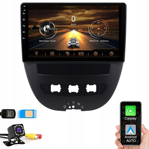 РАДИО GPS ANDROID TOYOTA AYGO 2005-2014 SIM 6/128 Г