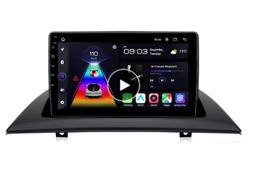 РАДІОНАВІГАЦІЯ ДЛЯ BMW X3 E83 2003-2010 ANDROID 13 RAM 4 GB