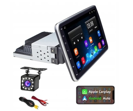 АВТОМОБІЛЬНИЙ РАДІОПРИЙМАЧ 1 DIN ANDROID НАВІГАЦІЯ ПОВОРОТНИЙ