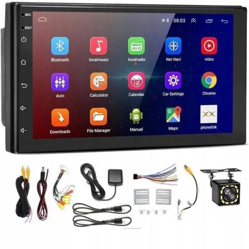 АВТОМАГНИТОЛА 2 DIN ANDROID 11 GPS КАМЕРА 2/32