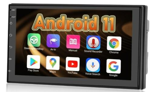 АВТОМОБИЛЬНЫЙ РАДИОПРИЕМНИК 2 DIN ANDROID 11 WIFI НАВИГАЦИЯ