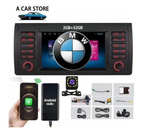 Автомагнитола ANDROID BMW 5 E38 E39 X5 E53 M5