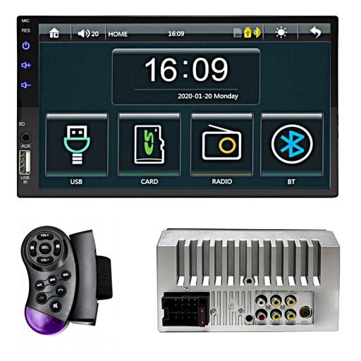 АВТОМОБИЛЬНЫЙ РАДИОПРИЕМНИК BLUETOOTH 2DIN USB TOUCH 7 ДЮЙМОВ