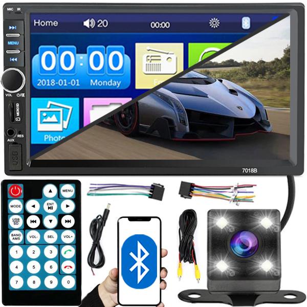 АВТОМОБИЛЬНЫЙ РАДИОПРИЕМНИК BLUETOOTH 2DIN USB TOUCH + КАМЕРА