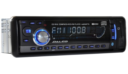 Автомобільний CD MP3 радіо USB SD BLUETOOTH 4 x 60W