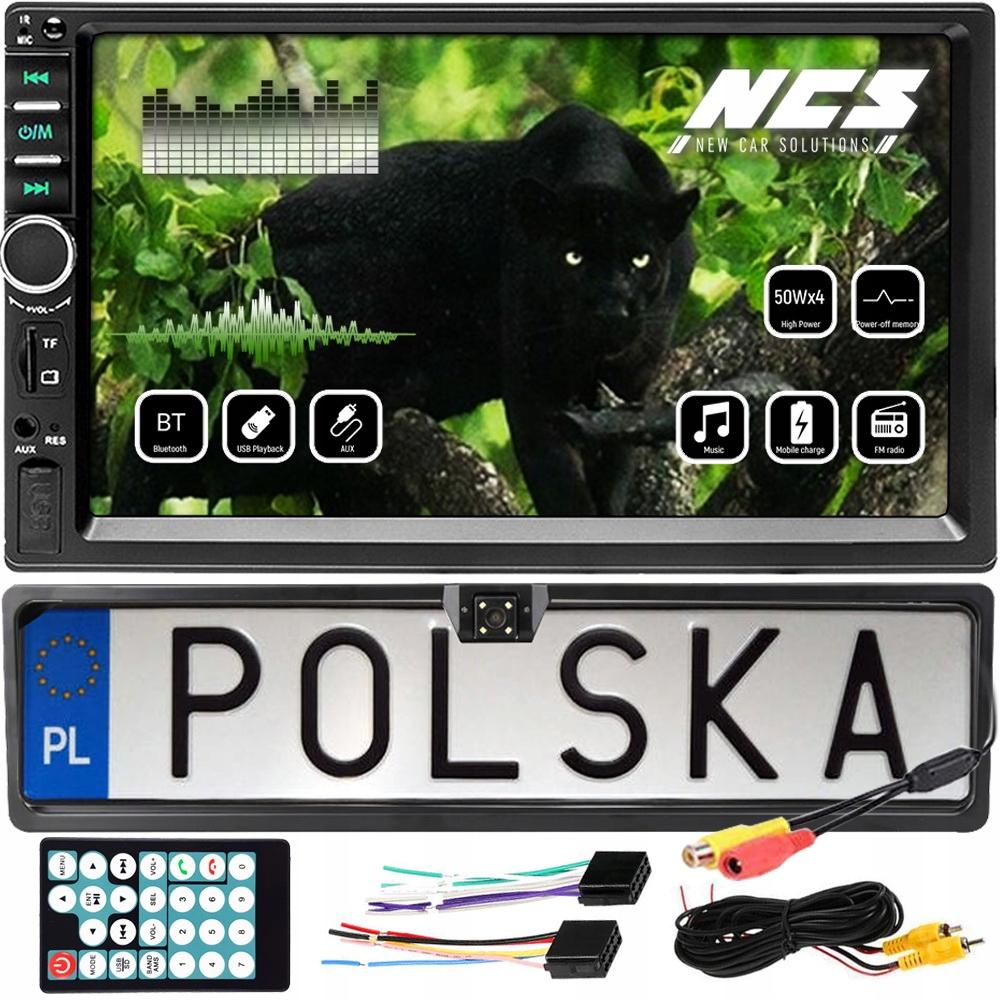 АВТОМОБІЛЬНИЙ РАДІОПРИЙМАЧ ЕКРАН 7 ' 2DIN USB SD BT КАМЕРА