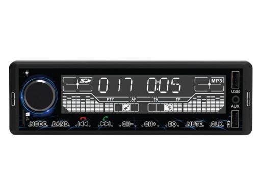 АВТОМОБІЛЬНЕ РАДІО LCD BT USB SD AUX ПУЛЬТ ДИСТАНЦІЙНОГО КЕРУВАННЯ 1DIN BT