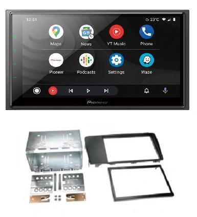 Радіо VOLVO S60 V70 S70 PIONEER SPH-EVO64DAB 2DIN