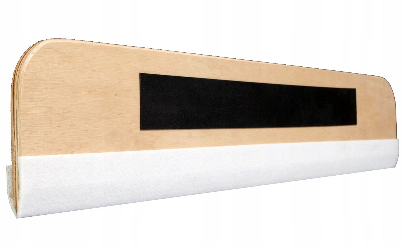 Деревянный Ракель с фетром 120 см плоская поверхность