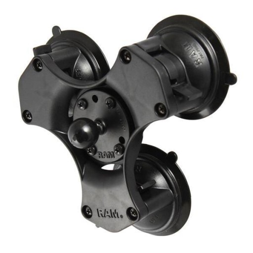 Ram Mount потрійна присоска з головкою розміру B 1 