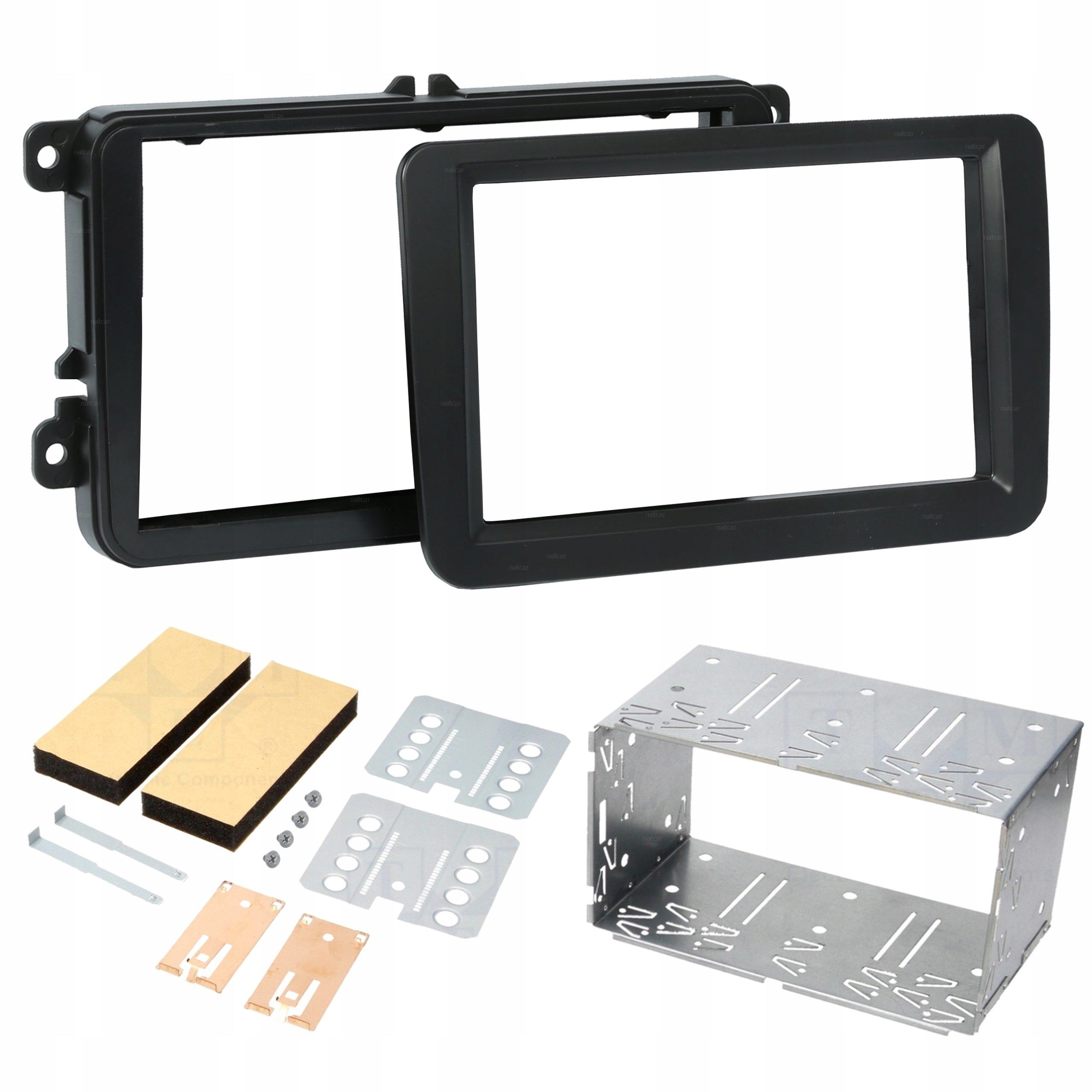 РАДІО РАМКА 2DIN SKODA ROOMSTER SEAT ALHAMBRA