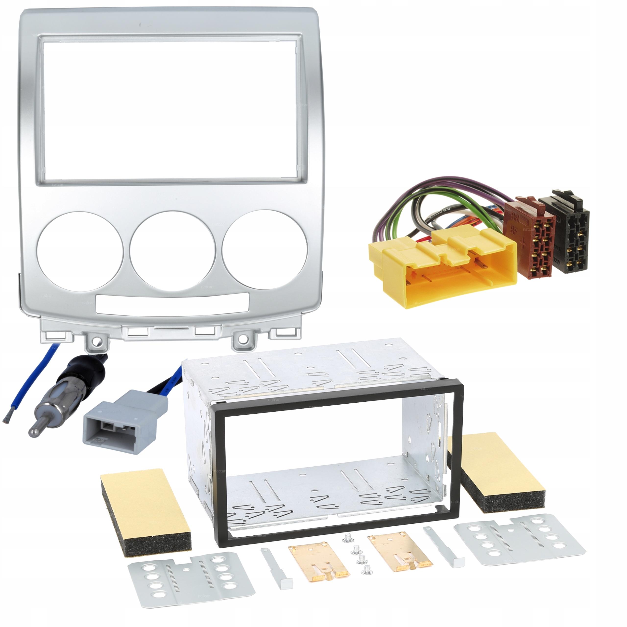 2DIN РАДИО РАМКА КАРМАННЫЙ ISO АНТЕННА ДЛЯ MAZDA 5