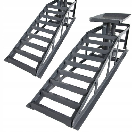 ГРАФИТОВЫЕ РАДУСЫ, ПУТИ С ГИДРАВЛИЧЕСКИМ ПОДЪЕМНЫМ ОБСЛУЖИВАНИЕМ 2x 2000 кг 4T