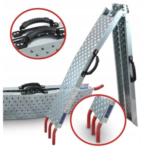 НАВАНТАЖУВАЛЬНІ РАМПИ RAMAP 1PC 400kg