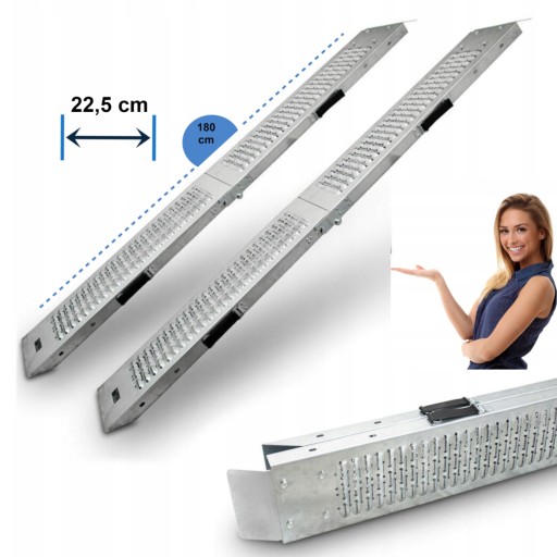 РАМПИ НАВАНТАЖУВАННЯ РАМПИ RAMAP OPERATING LIFT 400кг 2 ШТ.