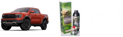 RANAL TANK 2K RAL COLOR СТРУКТУРНА ФАРБА FORD RAPTOR