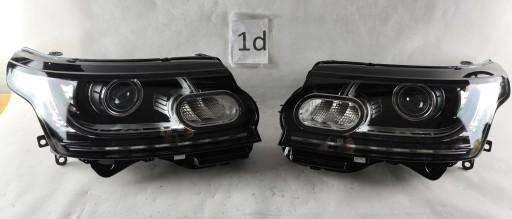 CK52-13W030-BB, CK52-13W029-BB - RANGE ROVER L405 КСЕНОНОВЫЕ НЕПОВОРАЧИВАЕМЫЕ ЛЕВАЯ ПРАВАЯ ФАРА 8-контактная