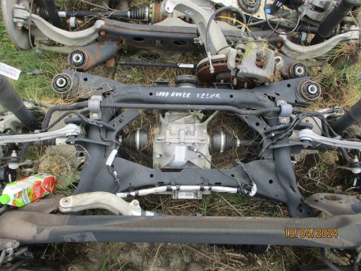 Range rover velar 2, від коляски санки міст задній комплект hk83-4a213-fe