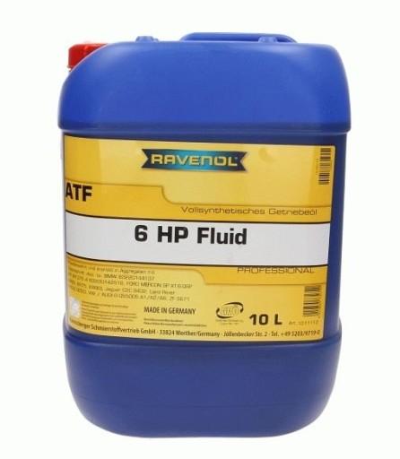 RAV1211112-010/OLE OIL RAVENOL ATF 6 HP FLUID 10л