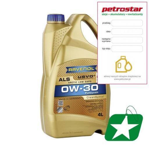 RAVENOL ALS SAE 0W30 USVO 4L