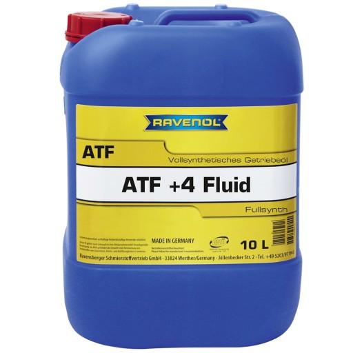 RAVENOL ATF +4 Fluid 10л трансмісійна олива для АКПП