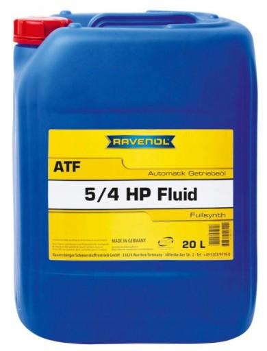 RAVENOL ATF 5/4 HP Fluid - 20л