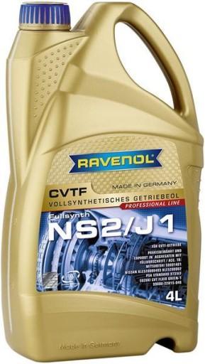 Жидкость ravenol atf cvtf ns2/j1 psa mitsubishi 4л