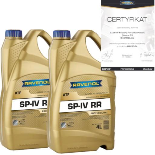 1211138-004 - Ravenol atf sp-iv rr 8l - трансмиссионное масло hyundai kia 8 скоростей